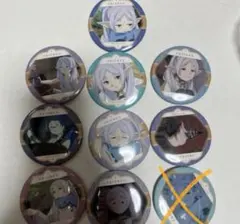葬送のフリーレン フリーレン 顔コレ缶バッジ 9点セット グッズ