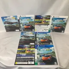 4点 ダミージャケット　ザ・クルー:モーターフェス 販促 展示用 PS5 PS4
