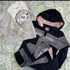 ★Abercrmbie kids ジャージセットアップ　スパンコールTシャツ