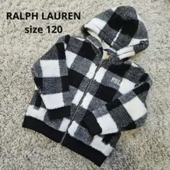 美品❣️RALPH LAUREN ラルフローレン ボアジャケット 120cm