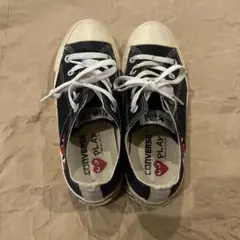 COMME des GARCONS PLAY CONVERSE スニーカー　23