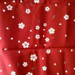 桜模様風呂敷　 大判風呂敷　和装小物