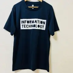 glimmer【M】半袖Tシャツ ネイビー 吸汗速乾 プリント スポーツウェア