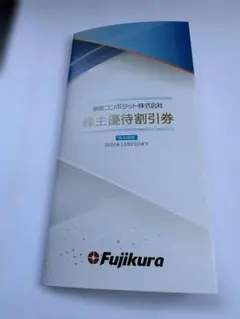 藤倉コンポジット 株主優待割引券 40%OFF 2枚のサムネイル