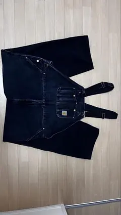 Carhartt オーバーオール ブラックのサムネイル