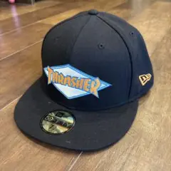 Thrasher 59FIFTY スラッシャー　ベースボールキャップ ブラック