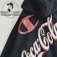 人気 チャンピオン リバースウィーブ スウェット パーカー L ブラック 古着