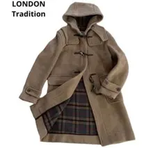 【LONDON Tradition】ダッフルコート ロング キャメル 英国