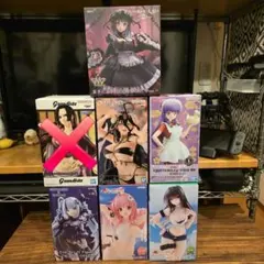 早い者勝ち！美少女フィギュア人気アニメフィギュア6体まとめ売り