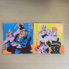 スシロー　ジョジョの奇妙な冒険 ステッカー 2枚セット