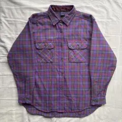 【90s】OLD mont-bell ネルシャツ モンベル チェック