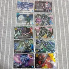 ガンプラパッケージアート、キャリバーン、ダブルオー、エクシア、ミオリネ他10枚