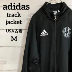 【アディダス】トラックジャケット　レガシーワッペン／パフォーマンスロゴ