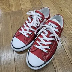 【未使用】コンバース オールスター ゴルフシューズ 赤 24cmのサムネイル