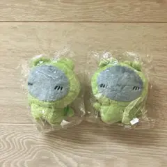 ちいかわ　ぬいぐるみbig2 パジャマパーティーズ　緑の子