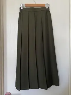 ユニクロ ロングプリーツスカート XS