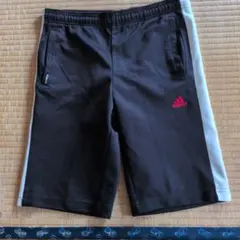 adidas キッズ ハーフパンツ ブラック 150cm