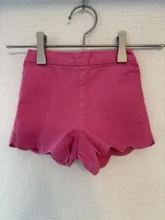 jacadi ピンク スカラップヘム パンツ 12M