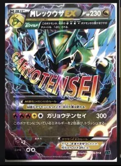 現在高騰中】MレックウザEX レックウザEX計2枚セット - メルカリ