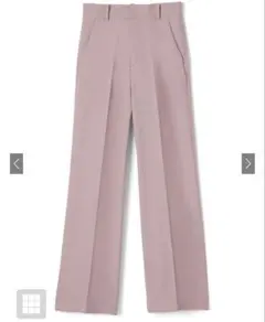 GRL センタープレスストレートパンツ[ai07]