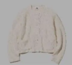 《新品タグ付き》UNIQLO　ニットショートジャケット