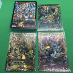ドキドキつよいデッキ　サムライ　シークレットセット ドキドキ強いデッキ 赤白サムライ シークレット3種 - メルカリ