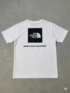ノースフェイス バックスクエアロゴ Tシャツ ホワイト Lサイズ NT32144