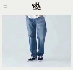 美品 ロンハーマン ダメージ＆ユーズド加工 ストレート デニム パンツ 