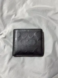 Coach 二つ折り財布 ブラック
