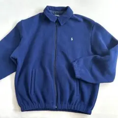 ポロラルフローレン　フリース　ジャケット　ボア ブルー