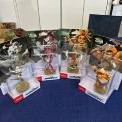 【未開封】 ゼルダの伝説 amiibo セット 4賢者 ティアキン
