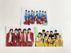 少年忍者 公式写真 3枚セット ジャニーズ銀座2020 集合