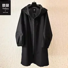 UNIQLO×Theory ユニクロセオリー ブロックテックコート黒XL新品 男女兼用で楽しむ！ ブロックテックコート 2021AW UNIQLO×Theory
