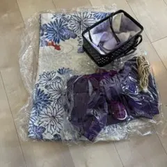 浴衣・帯・かごセット