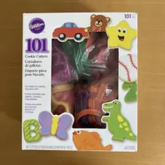 クッキー型101ピースセット　数字　アルファベット　他　ウィルトン製のサムネイル