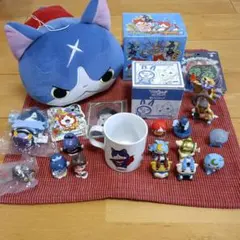 妖怪ウォッチ ぬいぐるみ フィギュア マグカップ 指人形 まとめ セットのサムネイル