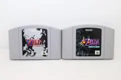 【Nintendo 64】2点 ゼルダの伝説 ムジュラの仮面/時のオカリナ