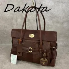 【未使用】 希少品 DAKOTAHOUSE ダコタ 日本製 牛革 ボストンバッグ