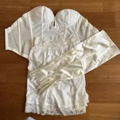 ホワイト ブライダルインナー セット