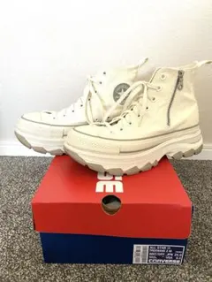 ALL STAR Ⓡ TREKWAVE Z HI ホワイト／グレイ 25cm