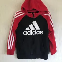 ★美品★adidas AEROREADY フード付きジャージ 120 ㎝