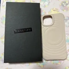 CASETiFY iPhone15 ウェーブシリコンケース オーツ