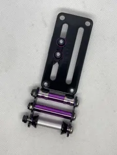 ニックスダストカップ用　ニックス風チェーン(ブラック×パープル)脱着セフ付きのサムネイル