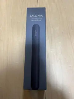 SALONIA スムースシャイン ストレートヘアアイロン　ブラック 24mm