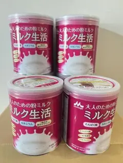 森永乳業 大人のためのミルク生活 プラス 300g (約15回分) ×6缶