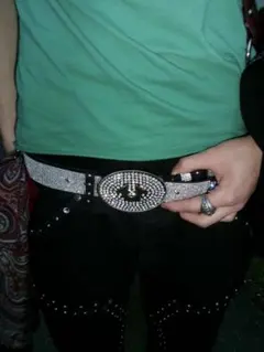 TRUE Religion ベルト スタッズベルト レア