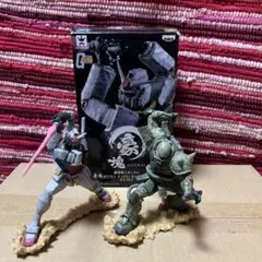 豪魂　ガンダム　ザク　フィギュア　2体