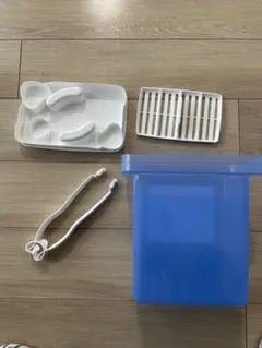 Milton ミルトン　哺乳瓶用消毒ケース　4点セット