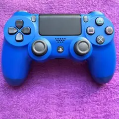 【ほうし様専用USB付き】PS4コントローラー 純正 ブルーE68-c【超美品】