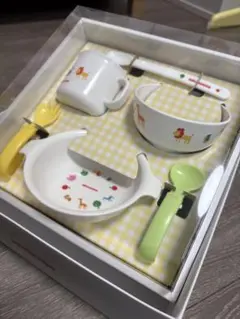 新品未開封MIKIHOUSE 食器セット 動物柄